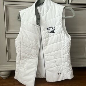 Notre dame white vest!